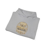 God Money Power Hoodie – Gold Globe Graphic Religious Streetwear