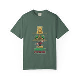 God Money Power T-Shirt — Angel, Stacks of Cash Graphic Tee