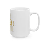 God Money Power Ceramic Mug — Inspirational Faith & Wealth Coffee Cup (11oz, 15oz)