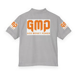 Youth Polo Shirt — GMP (God Money Power) Logo Sports Polo