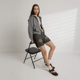 GMP 'God Money Power' Fleece Sweat Shorts