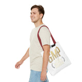 GMP Tote Bag - "God Money Power" Gold Lettering Inspirational Canvas Tote