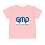 GMP "God Money Power" Toddler Tee — Faith-Based Kids Graphic Shirt