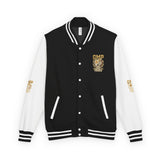 Letterman Jacket — GMP Gold Money Power Rose Varsity Jacket
