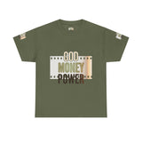 God Money Power Graphic Tee