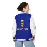 GMF Letterman Jacket — "God • Money • Power" Varsity Jacket