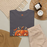 Halloween Jack-O'-Lantern Tee — GMP “God Money Power” Pumpkin Graphic Shirt