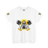 Beach Vibes Tee — Palm Trees & Sunset Graphic T-Shirt