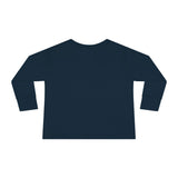 Toddler Long Sleeve Tee — GMP "God Money Power" Orange Graphic