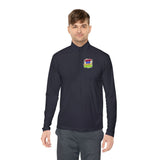 Quarter-Zip Pullover — "GMP God Money Power" Colorful Graphic