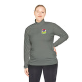 Quarter-Zip Pullover — "GMP God Money Power" Colorful Graphic