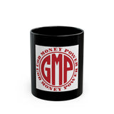 God Money Power (GMP) Black Coffee Mug — Religious Faith & Prosperity 11oz/15oz
