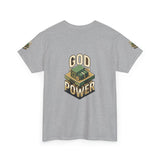 God Power T‑Shirt — Retro Faith Graphic Tee