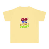 Youth Tee — GMP God Money Power Colorful Graphic Shirt
