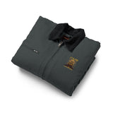 Work Jacket — Embroidered Golden Bear Chest Patch