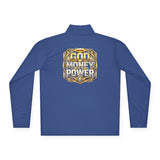 God Money Power Quarter-Zip Pullover