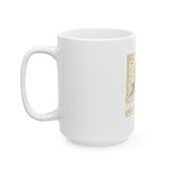God Money Power Pyramid Ceramic Mug — 11oz & 15oz Inspirational Coffee Cup