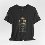 God Money Power T-Shirt — Bold Faith & Hustle Graphic Tee