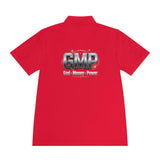 GMP Chrome Logo Men’s Sport Polo — Performance Golf & Work Shirt