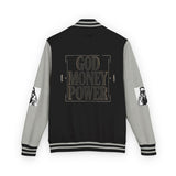 God Money Power Letterman Jacket
