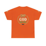 GMP God Money Power Tee — Motivational Gold Laurel Graphic T-Shirt