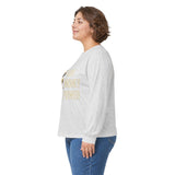 GMP Long Sleeve Tee — God Money Power Gold Graphic
