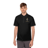 GMP Cross Polo — "God Money Power" Men's Sport Polo