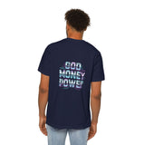 God Money Power T-Shirt — Graphic Faith & Hustle Tee