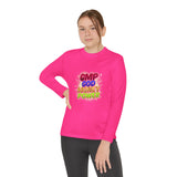CMP God Money Power Youth Long Sleeve Tee — Inspirational Graphic Shirt