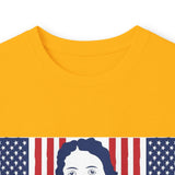 Long Sleeve Tee - Patriotic Bandana Mask Design with 'God, Money & Power' Graphic