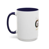 GMP 'God Money Power' Accent Coffee Mug — 11/15 oz Inspirational Ceramic