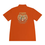 GMP Tiger Crest Polo — God Money Power Chest & Back Logo