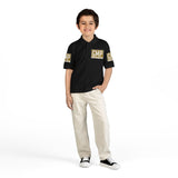 Youth Polo Shirt with GMP Gold Logo — Kids DryBlend Jersey