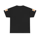 God Money Power (GMP) Logo T-Shirt — Retro Orange Circle Graphic Tee