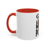 God Money Power-Coffee Mug — Skull Crown Gothic Accent Mug (11oz & 15oz)