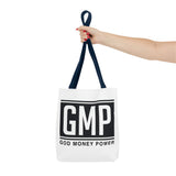GMP Tote Bag — God Money Power Bold Logo Canvas Tote