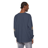 Long Sleeve T-Shirt — 'God Money Power' Pyramid Graphic
