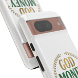 Phone Case — "God Money Power" Inspirational Religious Design