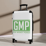 GMP God Money Power Carry-On Suitcase — Inspirational Travel Luggage
