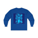 Long Sleeve Tee — 'God Money Power' Graphic Shirt