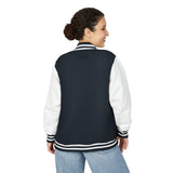 Letterman Jacket — 'Did I Just Say Power?' Retro Varsity Jacket