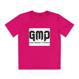 GMP "God Money Power" Youth Tee — Inspirational Christian Logo T-Shirt