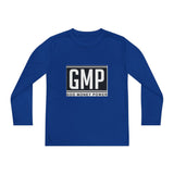 Youth Long Sleeve Tee — GMP "God Money Power" Graphic
