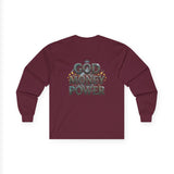 God Money Power Long Sleeve Tee