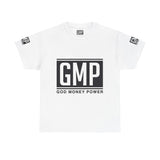 GMP “God Money Power” Graphic Tee — Bold Logo Cotton T-Shirt