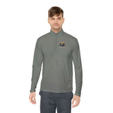 GMP Eagle Quarter-Zip Pullover — "God Money Power" Graphic