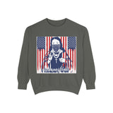 God Money Power Sweatshirt — Patriotic Bandana Graphic Crewneck