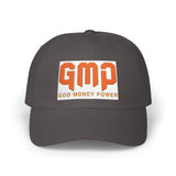 Good Money Power Embroidered Dad Cap — White Casual Baseball Hat