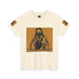 Jesus Bandana Graphic Tee — "God Money Power" Streetwear T-Shirt