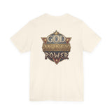 God Money Power Graphic Tee